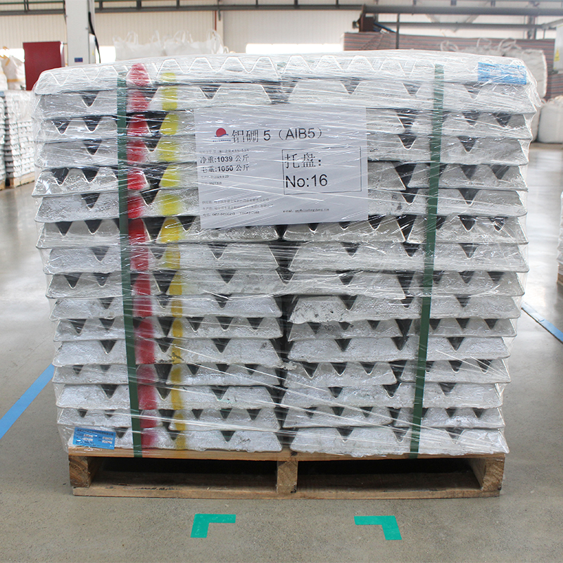 Boron-Enriched Aluminum Boron Master Alloy Boron-Enriched Aluminum Boron Master Alloy